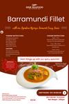 Barramundi Fillet with Nyonya Tamarind Curry sauce